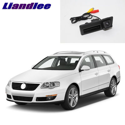 LiandLee รถ Trunk Handle ด้านหลังย้อนกลับที่จอดรถกล้องสำหรับ Volkswagen VW Passat Wagon B6 B7 2005 ~ 2015