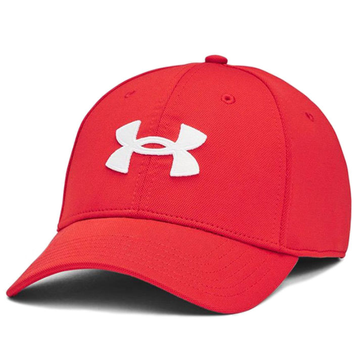 under-armour-หมวกแก๊ปผู้ชาย-ua-blitzing-3-0-cap-1376700-600-red-white-สินค้าลิขสิทธิ์แท้