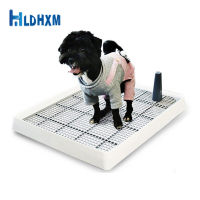 Hldhxm Dog Tray Training Toilet Potty Indoor Simple Flat Mesh With Column For Small Cat Litter Box Puppy Pad Holder Supplies