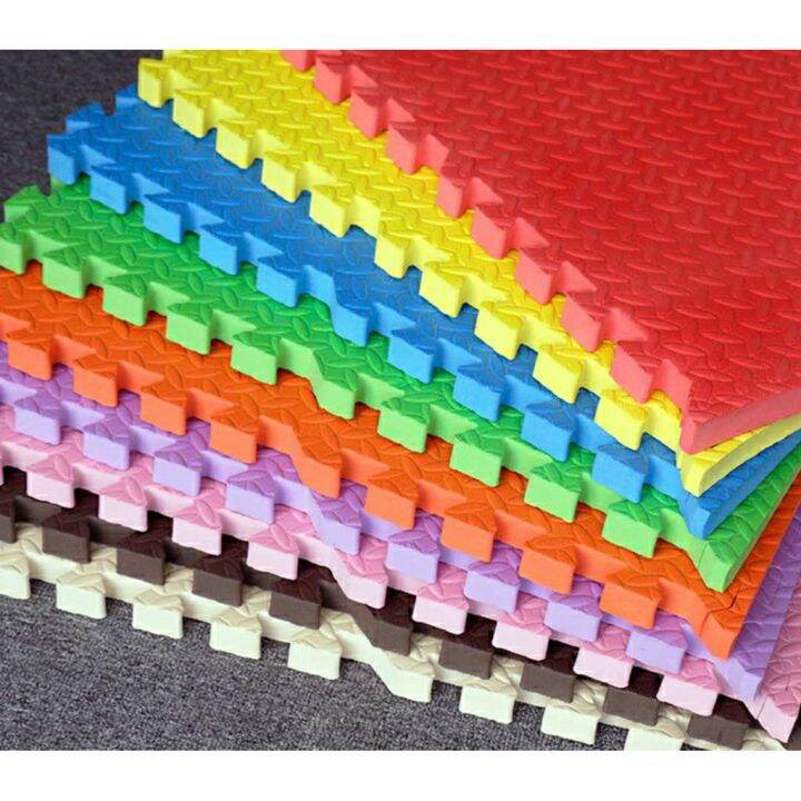Giant Puzzle Mat 60x60 cm 4Pcs Kids Exercise Play Yoga Mats