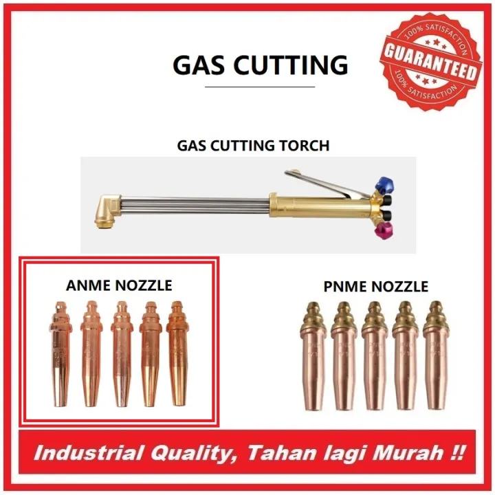 [WeldMan] ANME Gas Cutting Nozzle, Oxygen + Acetylene (Size 1/32, 3/64