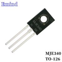 10/20Pcs MJE340 DIP Transistor TO-126 Type NPN Bipolar Amplifier Transistor 300V/1A