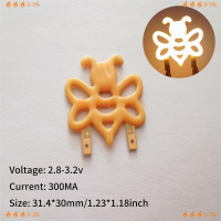 ???3-3% ไฟ LED เอดิสัน3V มีความยืดหยุ่นรูปทรงผึ้งสำหรับเทศกาลคริสต์มาสไฟตกแต่งจดหมายรักงานปาร์ตี้อุปกรณ์ตกแต่งหลอดไฟแบบทำมือ