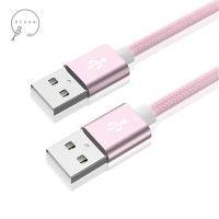 ZIAAN อุปกรณ์ต่อเปลี่ยนเป็น USB เพศผู้สำหรับหม้อน้ำตัวผู้สายต่อสาย USB กล้องเว็บแคมแบบพกพาสำหรับ USB ต่อ USB หม้อน้ำสายอุปกรณ์เสริม USB