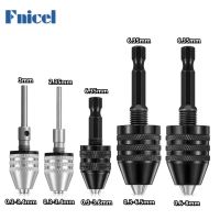 Drill Chuck Adapter Mini Keyless Drill Chuck Bit Self-Tighten Electric Drill Bits Collet Fixture Tools Quick Change Converter