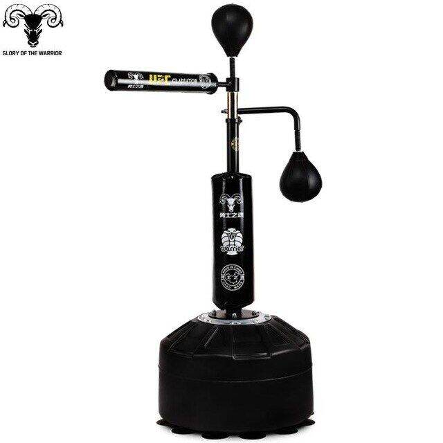 Boxing Equipment 360° Rotating Bar Free Standing With 2 Boxing Balls