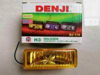 ไฟสปอร์ตไลท์เหลี่ยม DENJI #DJ-175 24V สีเหลือง ความยาว 14ซ.ม กว้าง 4.5ซ.ม ไต้หวัน ราคาเป็นคู่ คู่ละ420 บาท