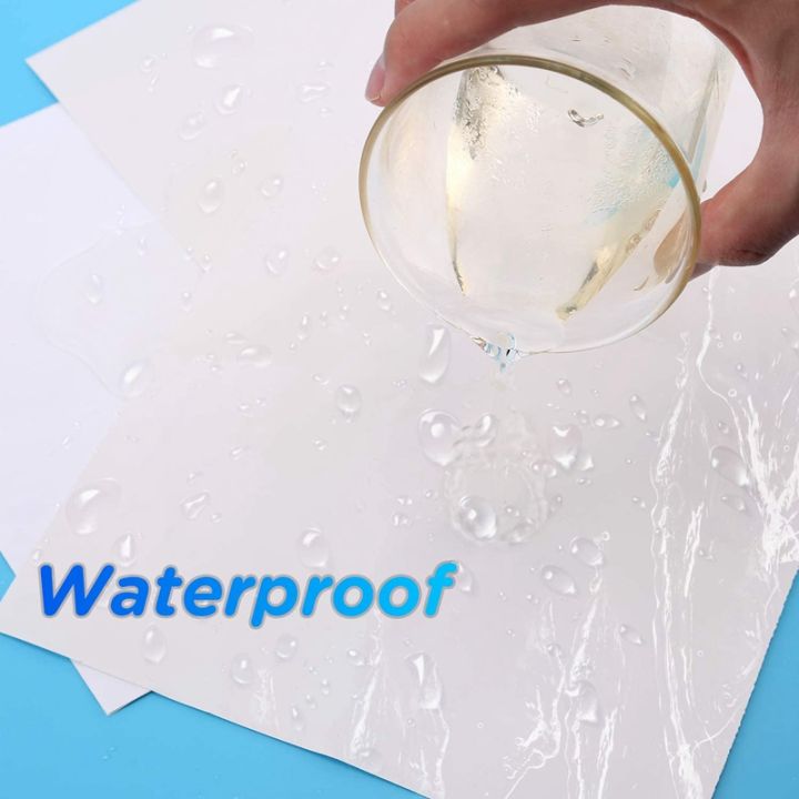 25-sheets-printable-vinyl-sticker-paper-self-adhesive-waterproof-matte-white-printing-paper-sheet-for-inkjet-printer
