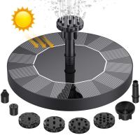 7V Solar Fountain Watering kit Power Solar Pump Pool Pond Submersible Waterfall Floating Solar Panel Water Fountain For Garden