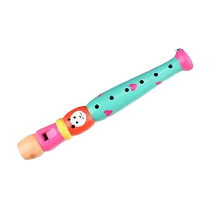 Free when full Wood Flute Learning Musical Instrument Recorders For