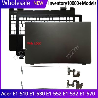 New For Acer E1-510 E1-530 E1-552 E1-532 E1-570 Laptop LCD back cover Front Bezel Hinges Palmrest Bottom Case A B C D Shell