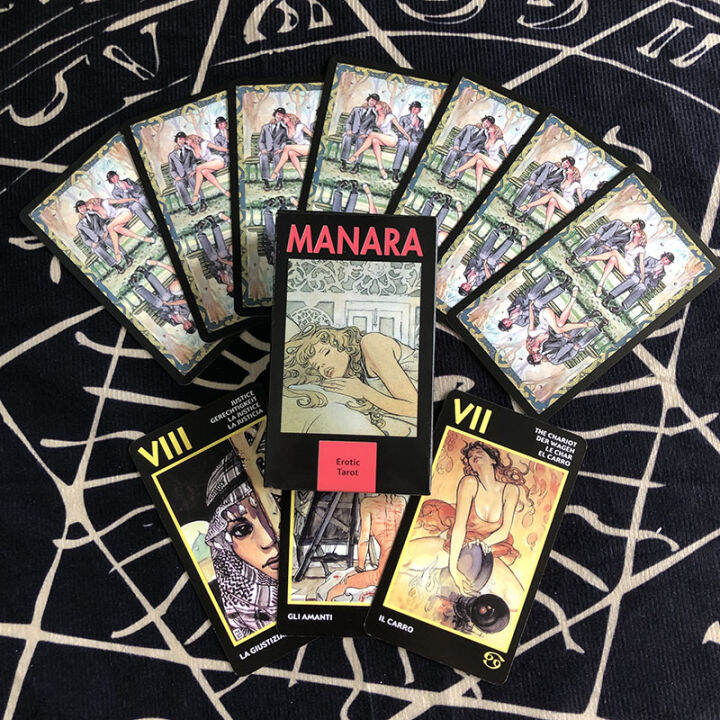 manara-ผู้ใหญ่ดาดฟ้าไพ่ทาโรต์-หนังสือคู่มือกระดาษ-ขนาดใหญ่มาตรฐาน12x7ซม-78แผ่นไพ่ทาโรต์การ์ดการอ่านการ์ด-guidebook-เวอร์ชั่นภาษาอังกฤษ-ไพ่ยิปซี-ไพ่ออราเคิล-ไพ่ทาโรต์-ไพ่ยิบซี-tarot-card