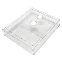 Refrigerator Dumplings Box Tray with Lid Stackable Timekeeping Freeze Storage Box Food Organizer Container