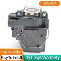 } {: {V13H010L67 ELPLP67หลอดไฟโคมไฟโปรเจ็คเตอร์สำหรับ EPSON KR85 EB-W16SK EB-X02 EB-X11 EB-X12 EB-X14 EB-X15 EH-TW480 EH-TW510 EH-TW550