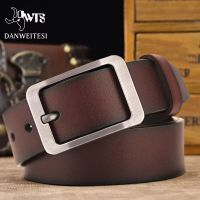 [DWTS]Mens belt leather belt men male genuine leather strap luxury pin buckle casual mens belt Cummerbunds ceinture homme Belts