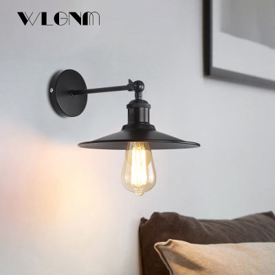 WLGNM Loft Wall Lamp Sconce Wall Lights For Home Decor Industrial Vintage LED Bedroom Light Up Down Lighting Stairs E27 85-260V