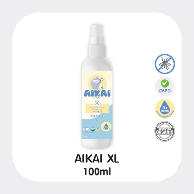 AIKAI (ไอไค) สเปรย์กันยุงสำหรับเด็ก 100 ML {XL SIZE}