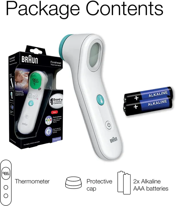 Braun Forehead Thermometer Digital Thermometer with Professional