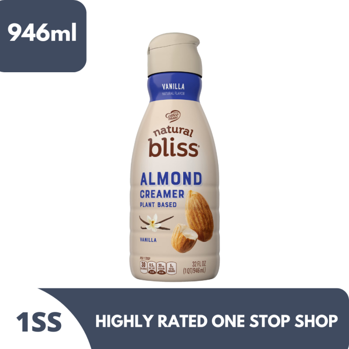 Natural Bliss Almond Creamer Vanilla 946ml Lazada PH