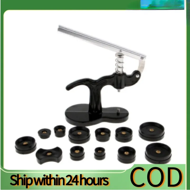 14Pcs Watch Press Set,18Mm To 50Mm Watch Case Closer,Watch Repair Kit