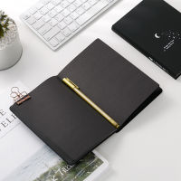 Hardcover Notebook Black Paper Inner Page Notebook 96 Sheets 32k 192*131mm Album Starry Sky Style