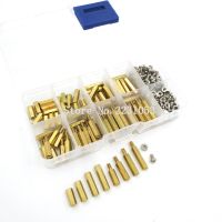 200PCS/Kit M3 Male Female Brass Standoff Spacer PCB Board Hex Screws Nut Assortment Set Kit With Plastic Box M3x12mm - M3x20mm