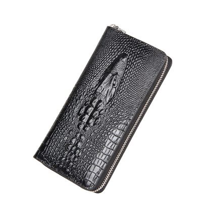 （Layor wallet）กระเป๋าสตางค์ผู้ชายลายจระเข้,กระเป๋าสตางค์ซิปกระเป๋าคลัทช์ผู้ชายกระเป๋าโทรศัพท์ที่ใส่บัตรมัลติฟังก์ชั่นหรู39; S