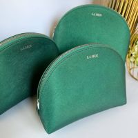 กระเป๋าเครื่องสำอาง La Mer Pouch Cosmetic Travel Bag ( ทรงโค้ง )