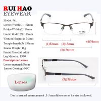 Progressive Prescription Glasses Men Customize Myopia Hyperopia Glasses Optical Eyeglasses Clear Resin Lenses 961