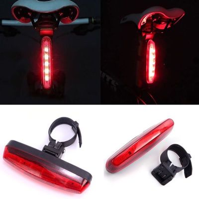 ❡❀☢ 5 LED bicycle rear light 4 Flash 8 Mode Taillight bike Tail lights safety led running cycling light taillamp MTB mountain bike