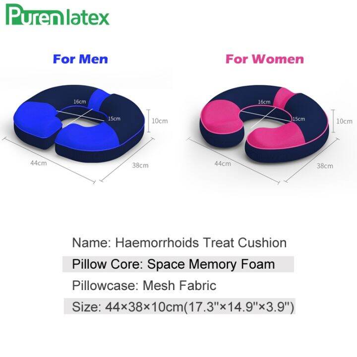 purenlatex-orthopedic-hemorrhoid-treatment-pillow-memory-foam-cushion-for-coccyx-pain-relief-donut-pillow-for-home-office-car