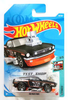 Hot wheels 1/64 68 Mustang ดำส้ม