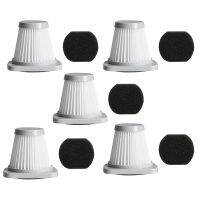 25Pcs/5Set for Midea Handheld Vacuum Cleaner SC861 SC861A Accessories Haipa Filter HEPA Filter