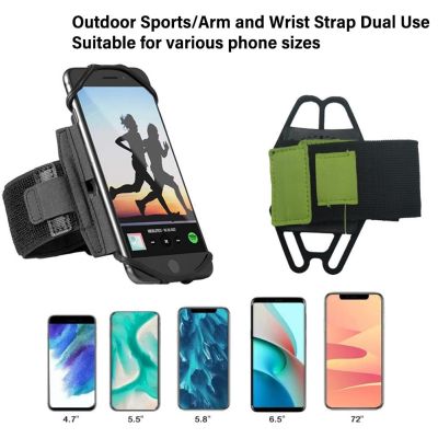 ☫♕✾ Universal Sports Armband Outdoor Phone Holder Wrist Case Gym Running Phone Bag Arm Band Case For IPhone Samsung