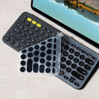 Wireless Keyboard Cover For Logitech K380 Wireless Colorful US Soft Silicone Film Case Slim Thin Protective Cover