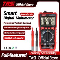 ZZOOI TASI TA801A/B/C/D Digital Multimeter Mini Smart Ture Rms Ac Dc Ncv Auto Range Digital Meter Tester Ohm Hz Voltage Meter