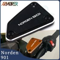 Motorcycle Accessories CNC Aluminum Brake Fluid Tank Cap For Norden 901 Norden901 Fluid Reservoir Cover 2022 2023