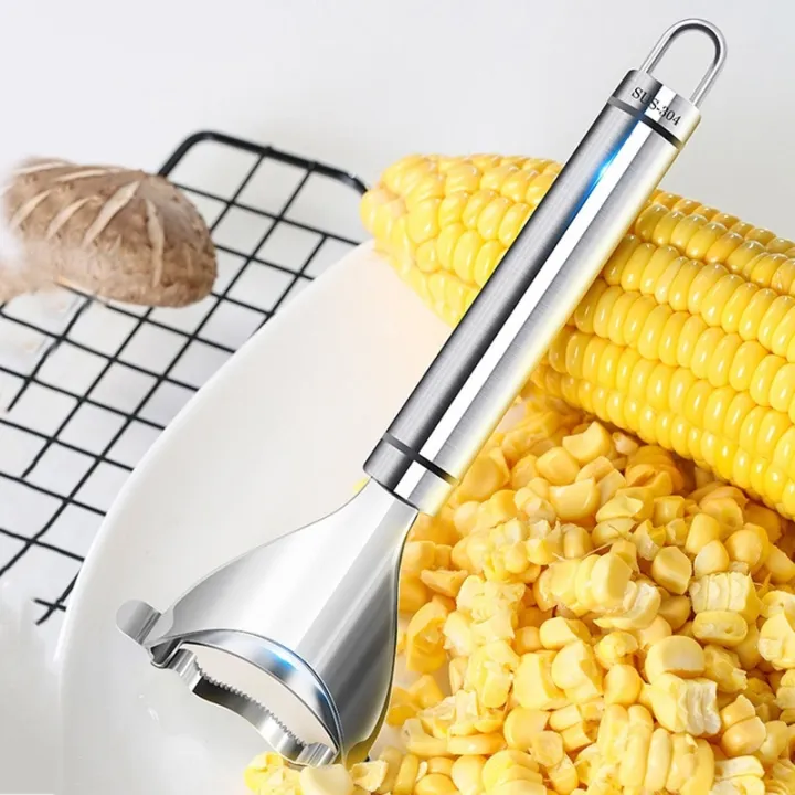 1pc Corn Peeler Thresher Stainless Steel Corn Cob Peeler Manual Corn
