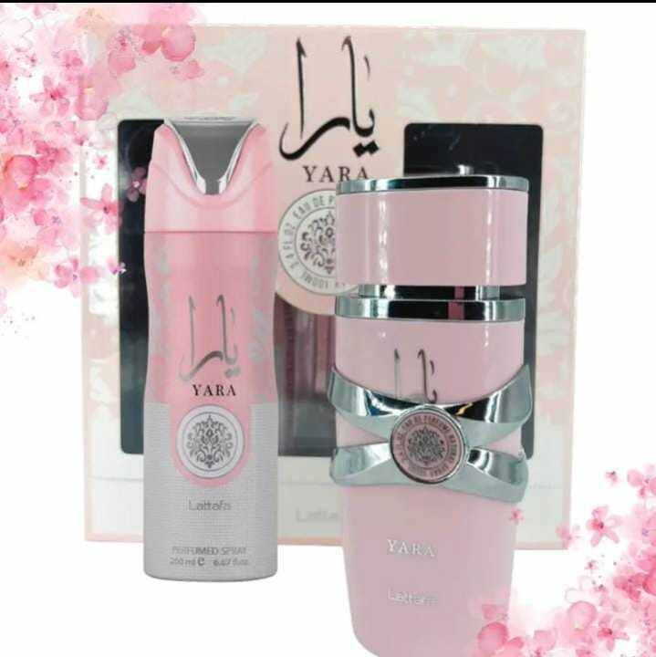 Lattafa Yara Set With Deo Body Spray/parfum yara set Lazada Indonesia