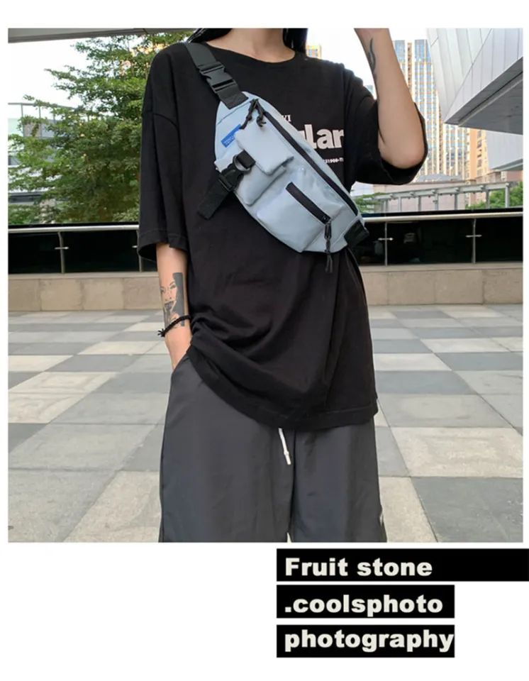 Street Trend Fanny Pack Waist Bag Unisex Hip Hop Waist Pack And