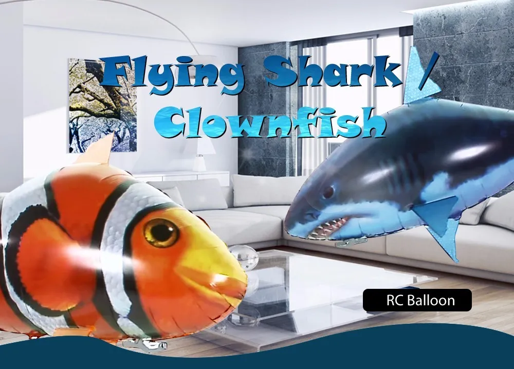Remote Control Shark Toys Air Swimming RC Animal Radio Fly Balloons ClownFish Animals Halloween Christmas Toy For Children Boys | Lazada Remote Control Shark Toys Air Swimming RC Animal Radio Fly Balloons ClownFish Animals Halloween Christmas Toy For Children Boys | Lazada