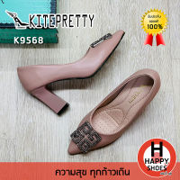 ?ส่งเร็ว?ส่งด่วน?สินค้าใหม่✨รองเท้าหุ้มส้นหญิง KITEPRETTY รุ่น K9568 ส้น 3 นิ้ว The charm is you สวย สวมใส่สบาย ทนทาน