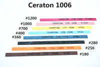 Jrealmer CERATON 1006เส้นใยเซรามิก1*6*100มม. หินลับญี่ปุ่น Super Stone ดั้งเดิม