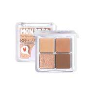 Nee Cara Monster 4 Color Eye Shadow #N1965 : neecara นีคาร่า มอนสเตอร์ อายแชโดว์ x 1 ชิ้น srsi