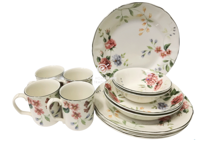 Claytan 1904FS Priscilla 4Pcs/8Pcs/12Pcs Single Set&Couple Set&Family