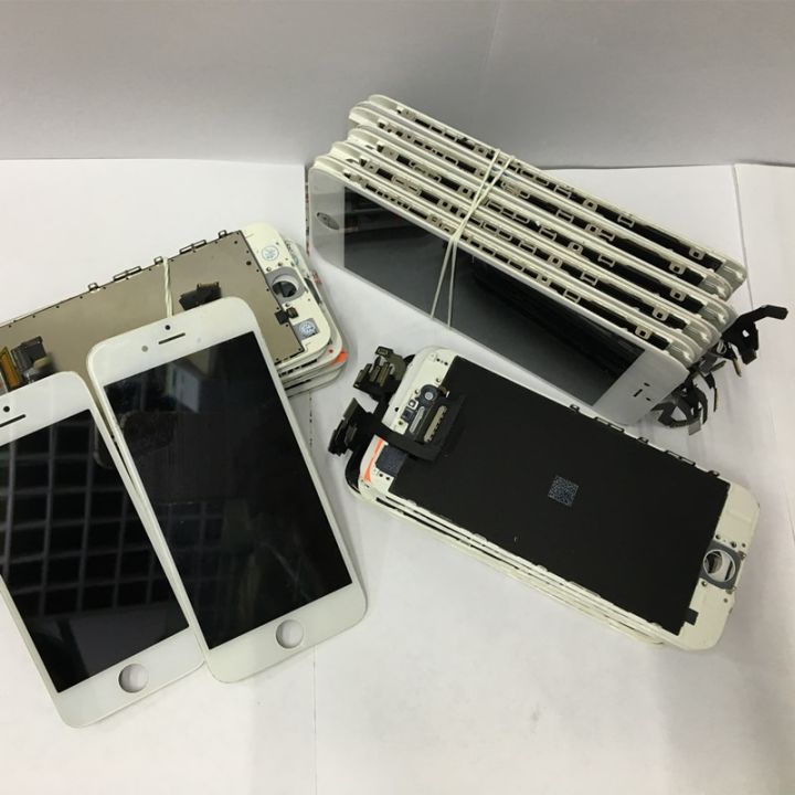 จอแสดงผลที่ดีได้รับการตกแต่งใหม่สำหรับ-iphone-6-6s-plus-7-8-5s-se-แทนที่ด้วยเครื่องมือประกอบหน้าจอสัมผัสสีขาวสีดำ