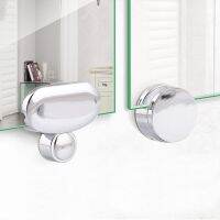 4PCS Wall Mount Frameless Mirror Clip Glass Clamps Bathroom Glass Clip Mirrors Supporting Thickness:3-5mm Clamps