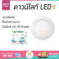 โคมไฟดาวไลท์ โคมไฟเพดาน ดาวน์ไลท์ LED DWL-PN4 9W DAYLIGHT NAGAS ALUMINIUM/PLASTIC WHITE 4 ROUND  NAGAS  LED DWL-PN4 9W. 6500K สว่างกว่าเดิม กินไฟน้อยกว่าหลอดทั่วไป ไม่ร้อน ใช้งานได้ยาวนาน