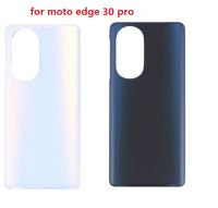 สำหรับ Motorola Edge 30 Pro แผงหลังกระจกฝาครอบแบตเตอรี่ประตูเคสด้านหลังเปลี่ยนฝาปิดเคลื่อนที่