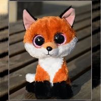 〖Love pets〗 15cm Ty Beanie Stuffed Animal Plush Doll Fox Cat Monkey Unicorn Dog Hedgehog Big Eyes Dolls Children Toys Girl Birthday Gift